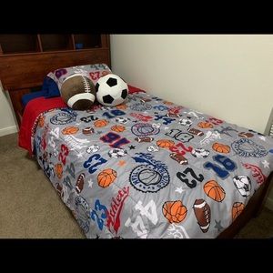 Sports Twin Bedding Set